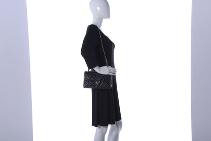 Chanel Lambskin Quilted Small Double Flap Black 2 of 18
