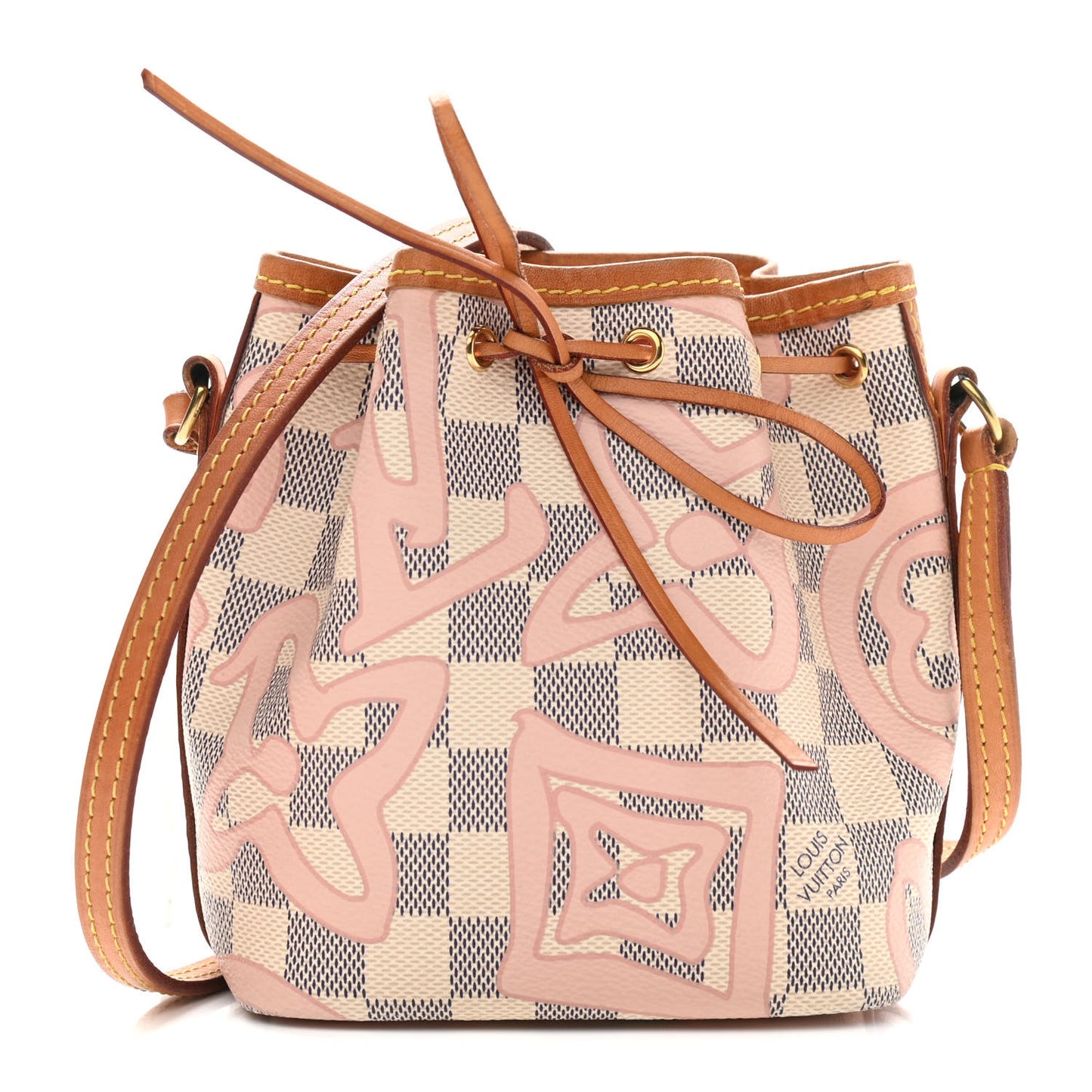Damier Azur Tahitienne Nano Noe Rose Ballerine