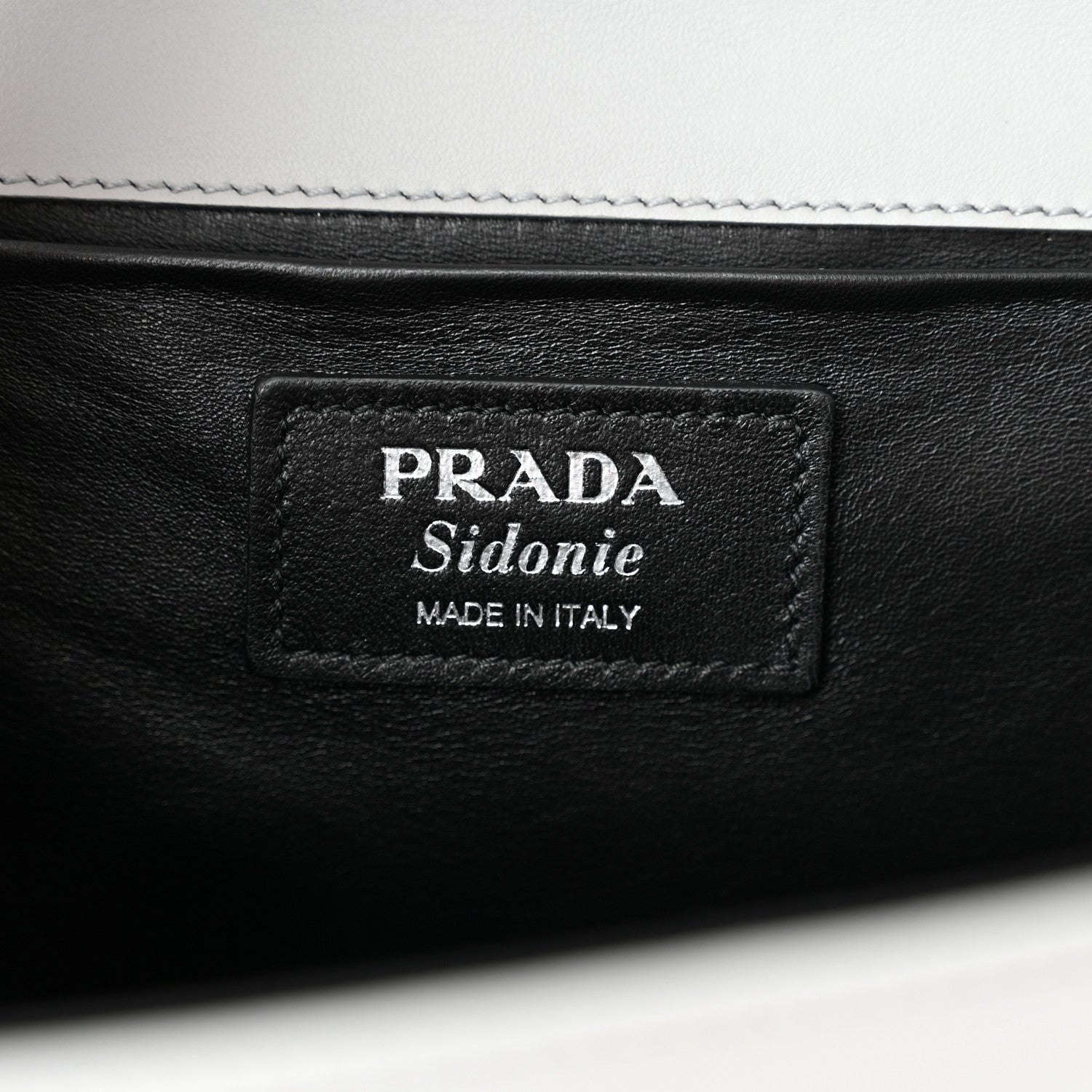 Prada City Calfskin Saffiano Mini Sidonie Shoulder Bag Marmo 6 of 12
