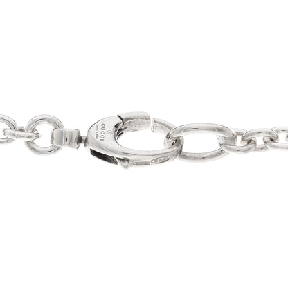 Gucci Sterling Silver Britt Interlocking GG Pendant Necklace 4 of 5