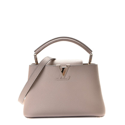 Louis Vuitton Taurillon Capucines BB Galet 1 of 7