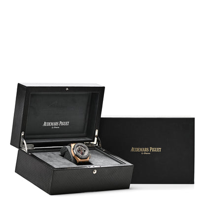 Audemars Piguet 18K Rose Gold Rubber 44mm Michael Schumacher Limited Edition Royal Oak Offshore Chronograph Automatic Watch Grey 26568OM.OO.A004CA.01 4 of 4