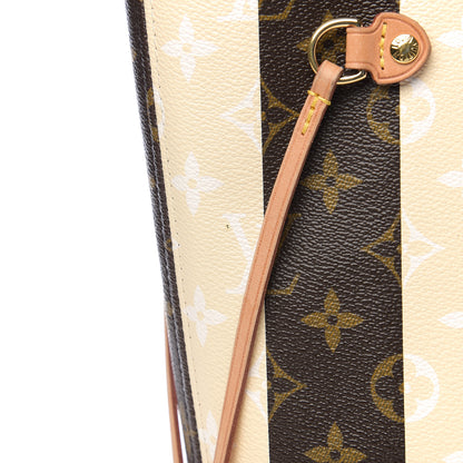 Louis Vuitton Monogram Rayures Neverfull MM 11 of 13