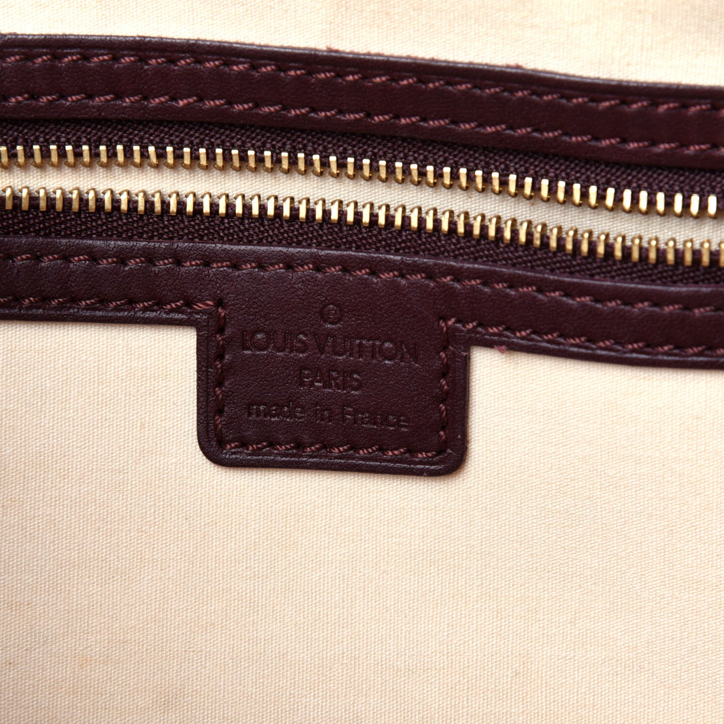 Mini Monogram Alma Long Cherry