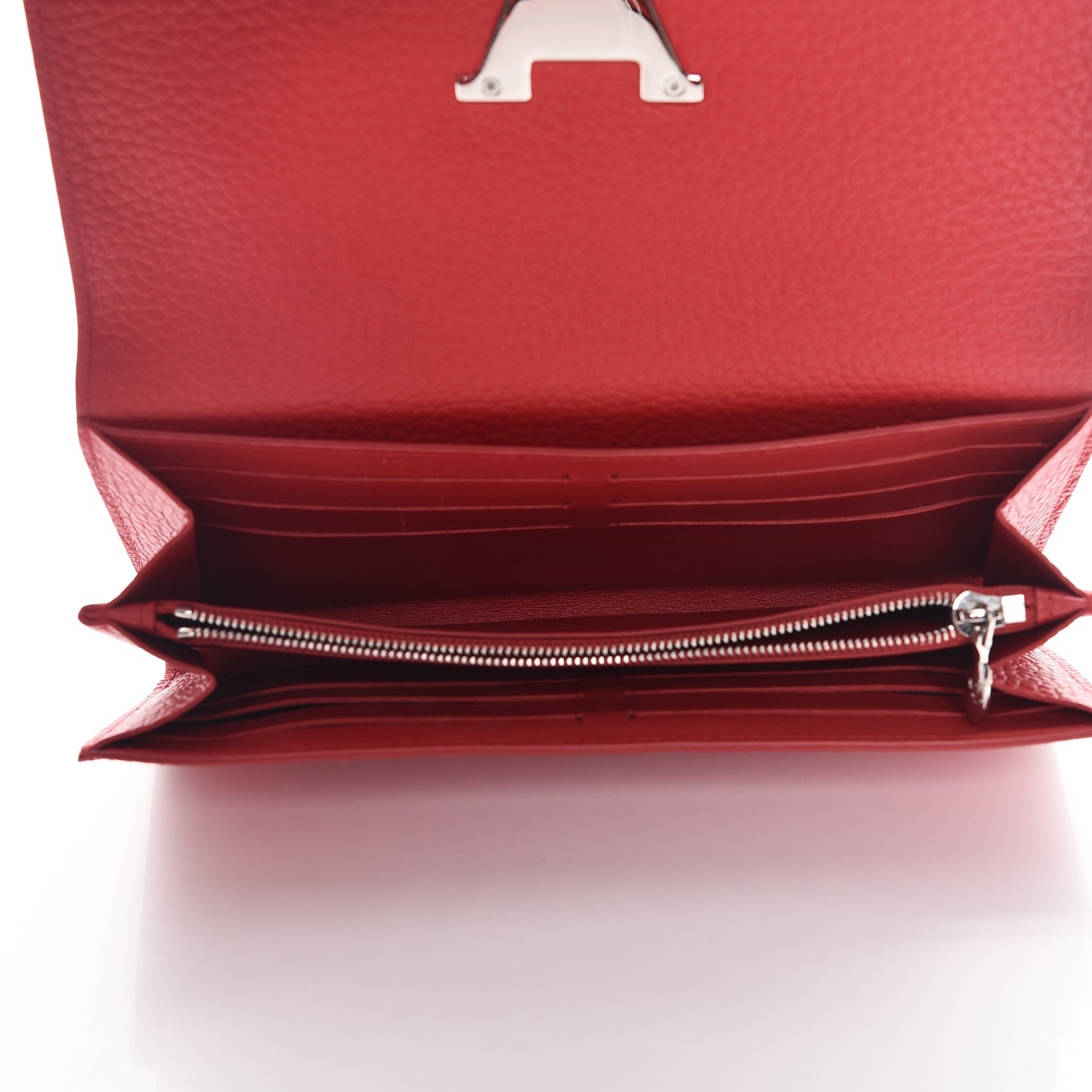 Louis Vuitton Taurillon Capucines Wallet Rubis 5 of 8