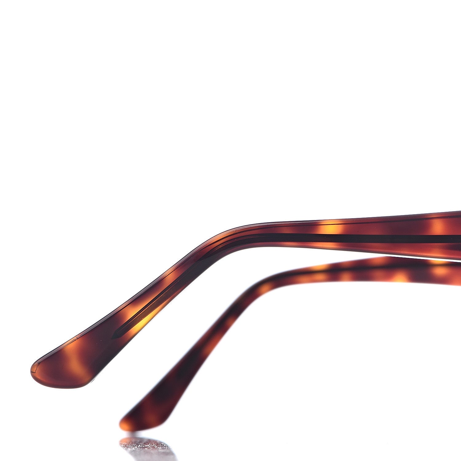 Cartier Tortoise Double C Logo Cat Eye Sunglasses Gold 7 of 8