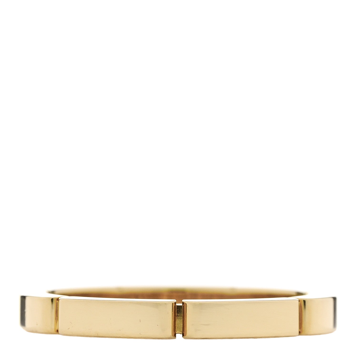 Cartier 18K Yellow Gold 2.5mm Maillon Panthere Wedding Band Ring 55 7.25 3 of 5