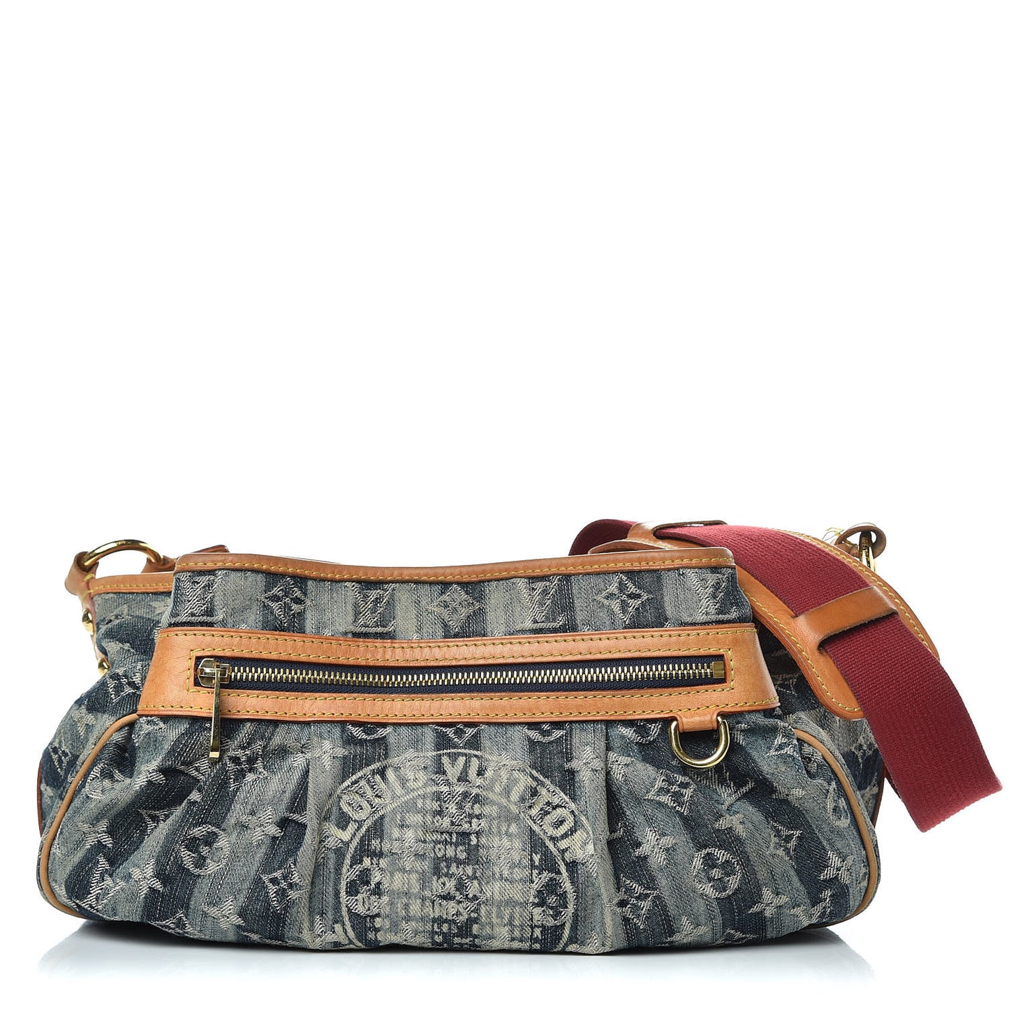 Denim Raye Porte Epaule MM