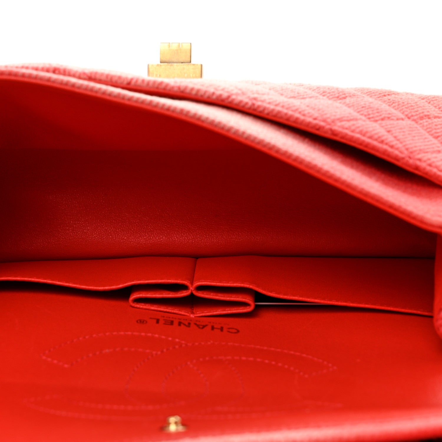 Chanel Ombre Denim Quilted 2.55 Reissue 225 Flap Coral 5 of 11