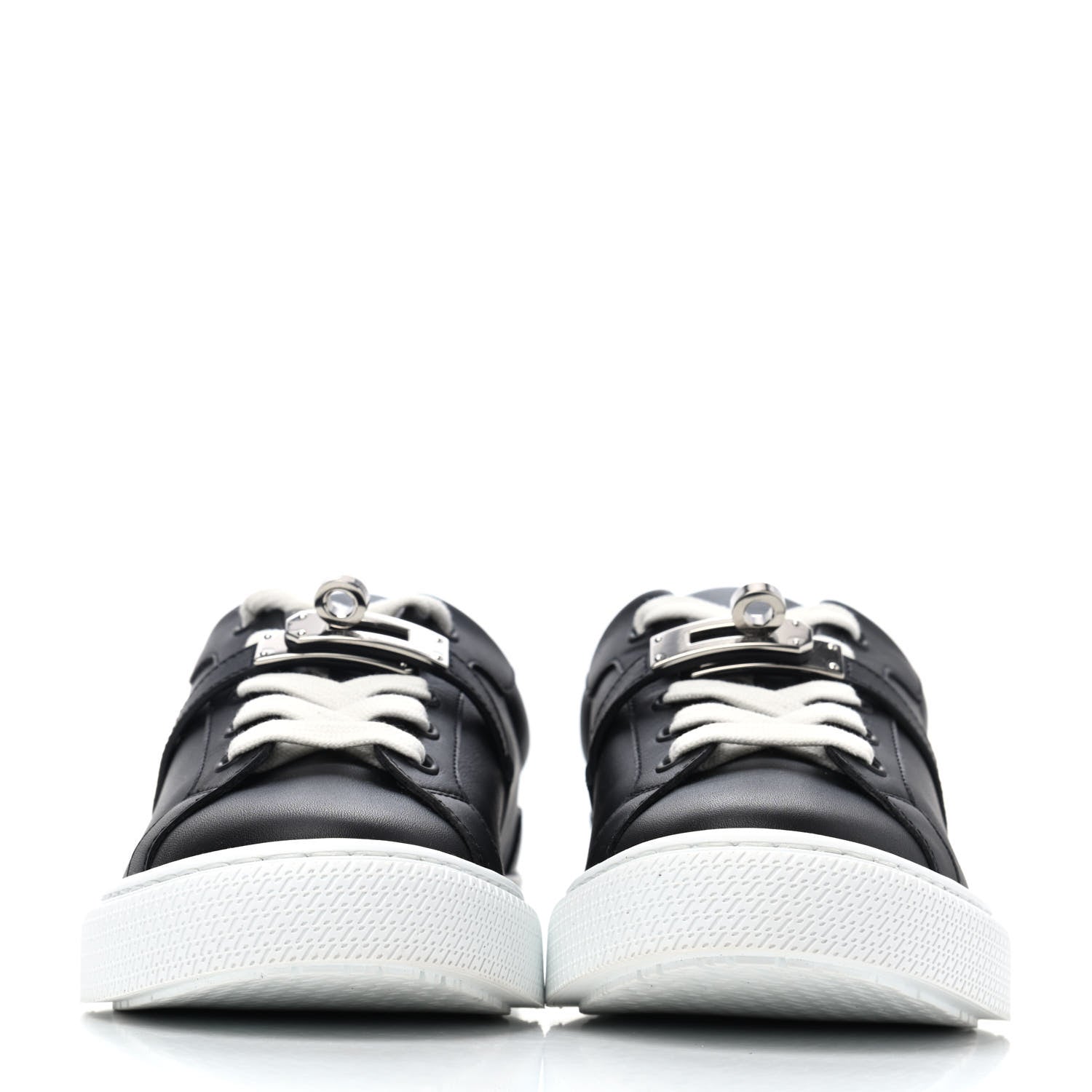 Hermes Calfskin Day Sneakers 35 Black 2 of 4
