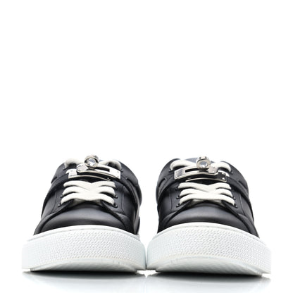 Hermes Calfskin Day Sneakers 35 Black 2 of 4