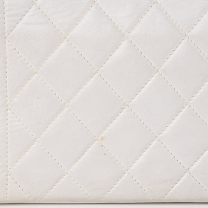 Chanel Lambskin Quilted Small Single Flap White 10 of 15