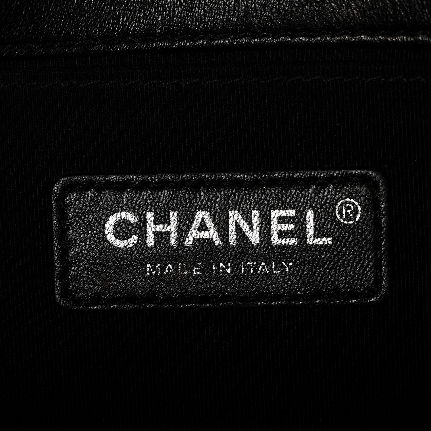 Chanel Lambskin Quilted Medium Boy Flap Black 6 of 10
