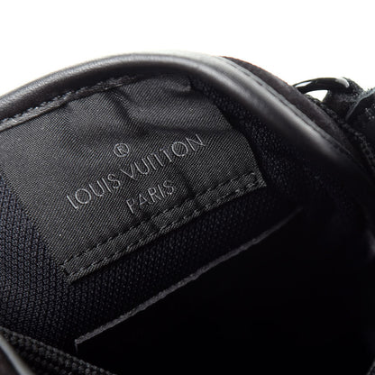 Louis Vuitton Suede Mens LV Trainer Sneakers 9.5 Black 8 of 11