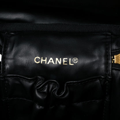 Chanel Lambskin Vanity Cosmetic Case Black 12 of 17