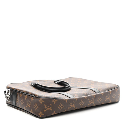 Louis Vuitton Monogram Macassar Porte-Documents Voyage PM 4 of 8