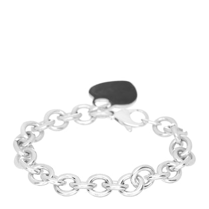 Tiffany Sterling Silver Heart Tag Charm Bracelet 2 of 3