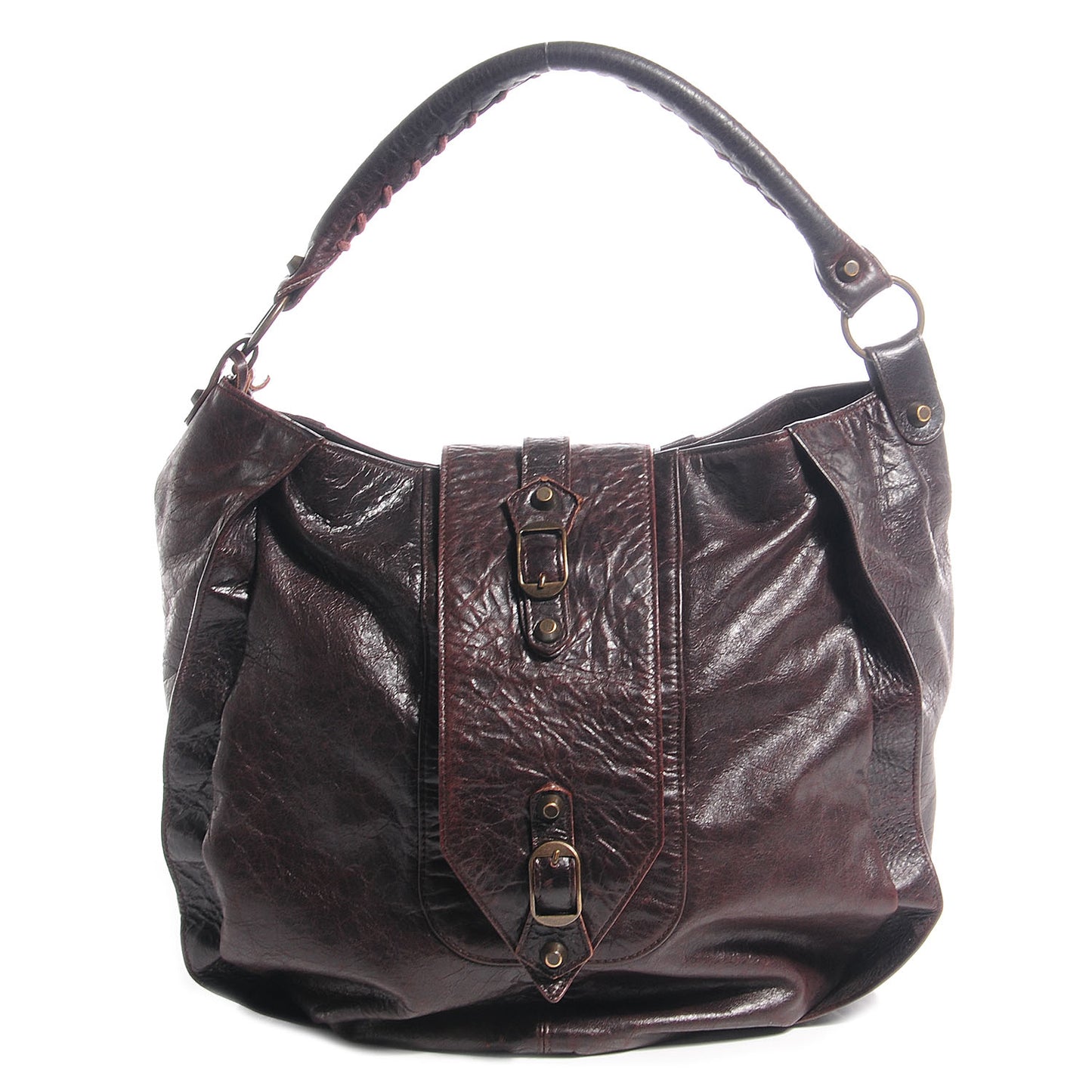 Chevre Shrug Hobo Chocolate