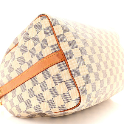 Louis Vuitton Damier Azur Speedy Bandouliere 30 9 of 19