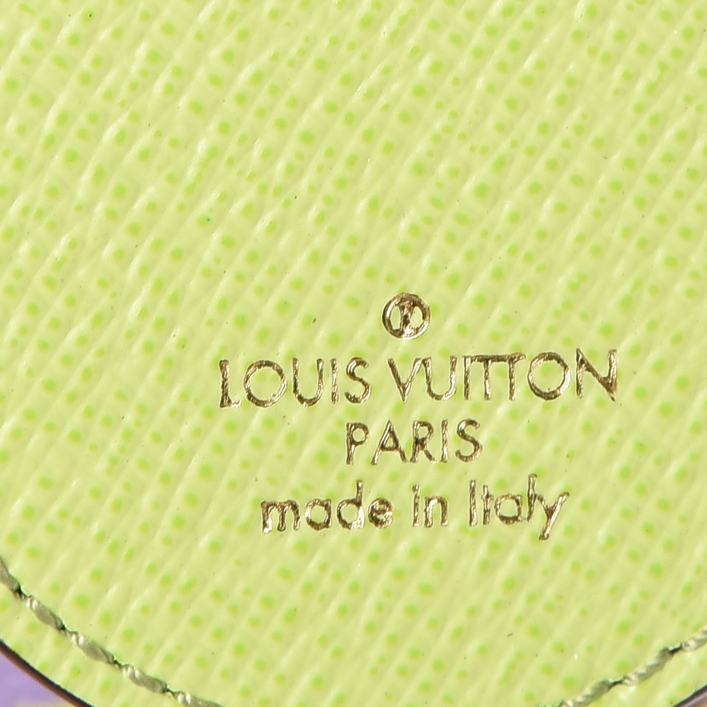 Monogram Giant Bag Charm Key Holder Pink Lilac