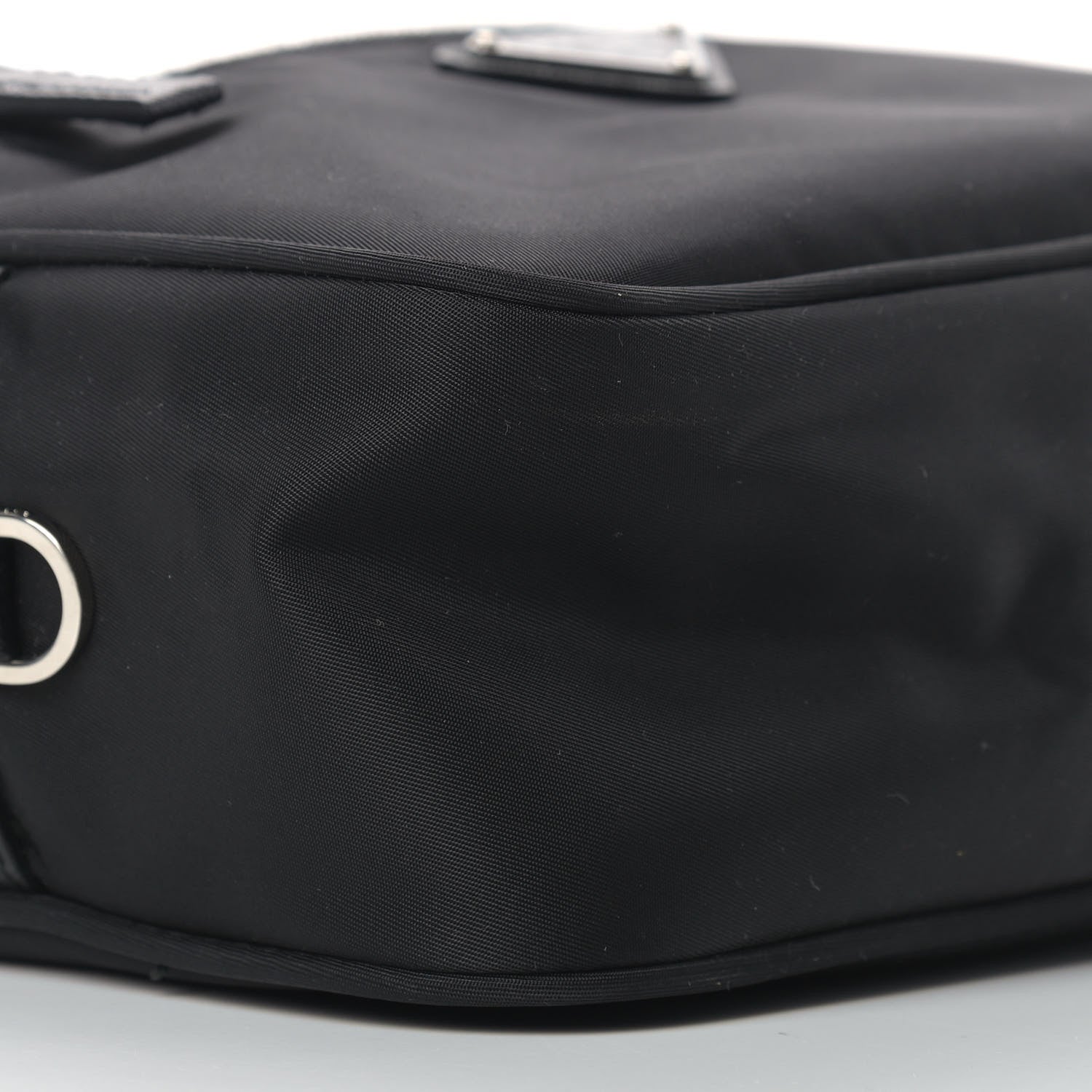 Prada Nylon Tessuto Messenger Bag Black 8 of 11