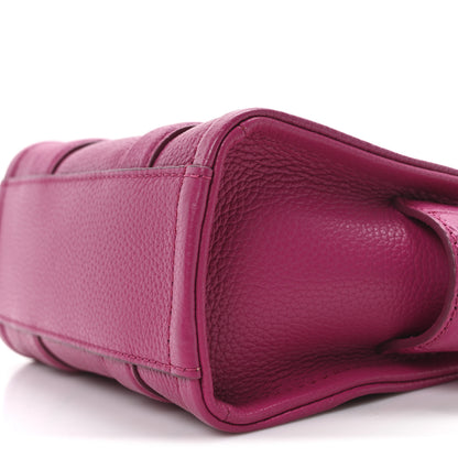 Marc Jacobs Grained Calfskin Mini The Tote Bag Lipstick Pink 10 of 10