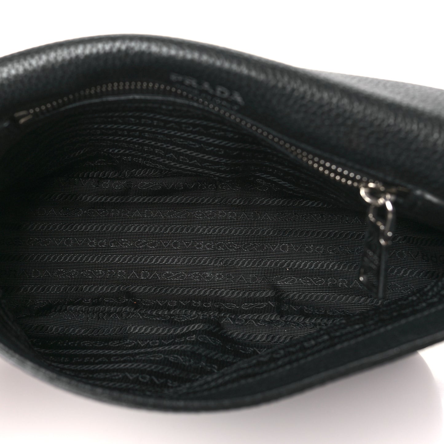 Vitello Daino Soft Flap Crossbody Black