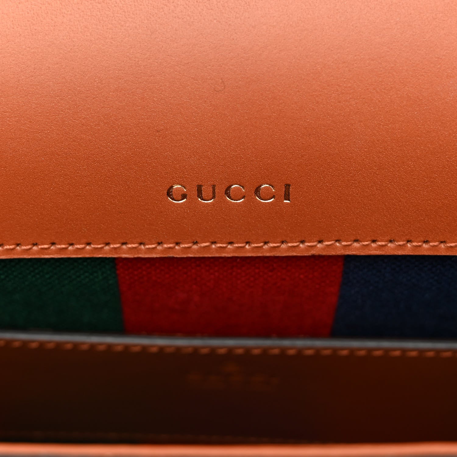 Gucci X DANS LE VERT Textured Dollar Calfskin GG Supreme Monogram Web Mini Horsebit 1955 Shoulder Bag Dusty Azure Beige Ebony 6 of 10
