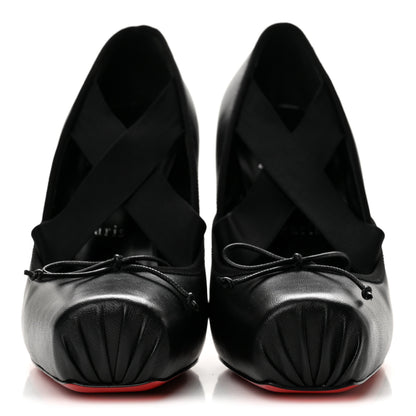 Christian Louboutin Nappa Cassiastic 100 Pumps 38.5 Black 3 of 8