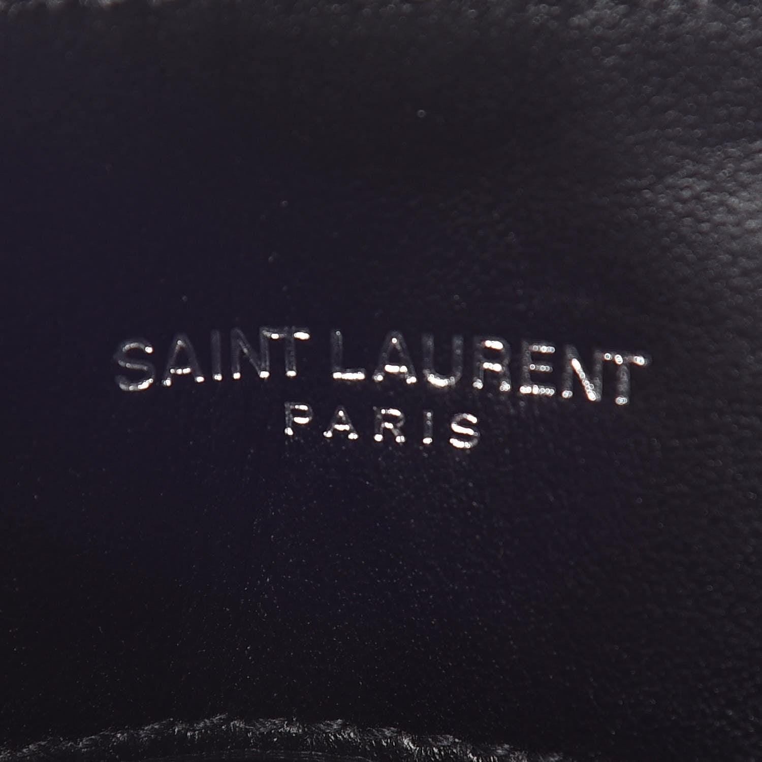 Saint Laurent Calfskin Y Quilted Monogram Medium Loulou Chain Satchel Black 8 of 12