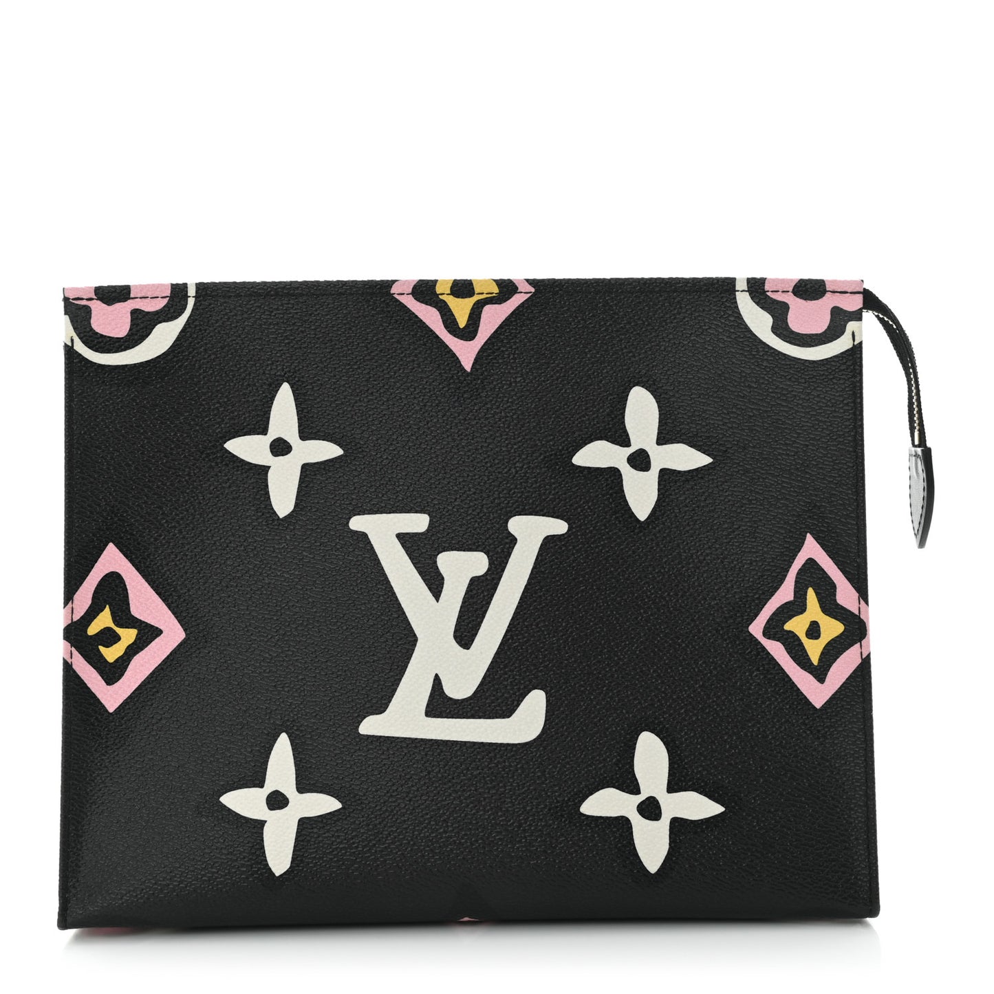 Monogram Giant Wild At Heart Toiletry Pouch 26 Black