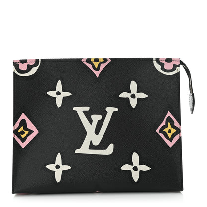 Louis Vuitton Monogram Giant Wild At Heart Toiletry Pouch 26 Black 1 of 9