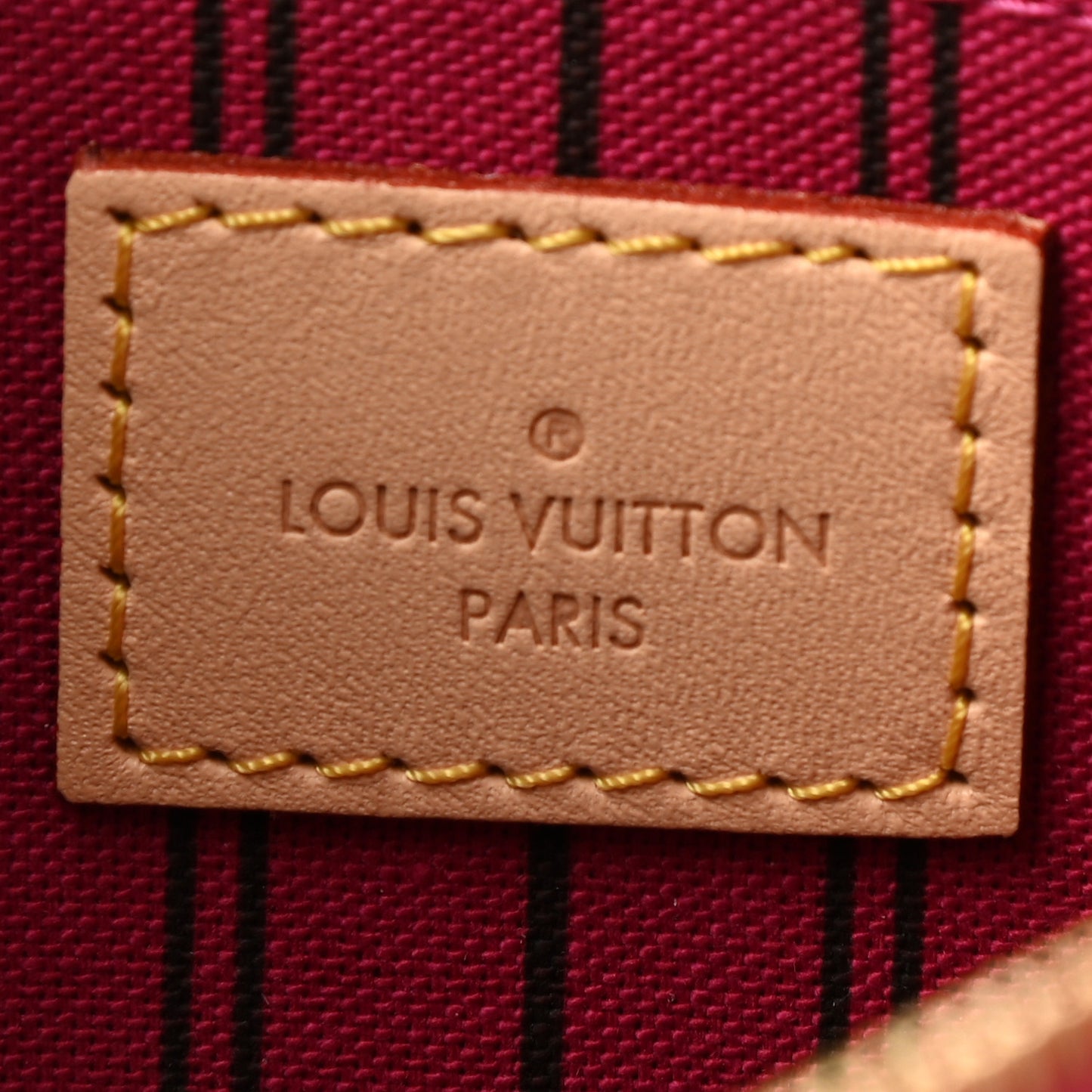 Monogram Neverfull MM GM Pochette Pivoine