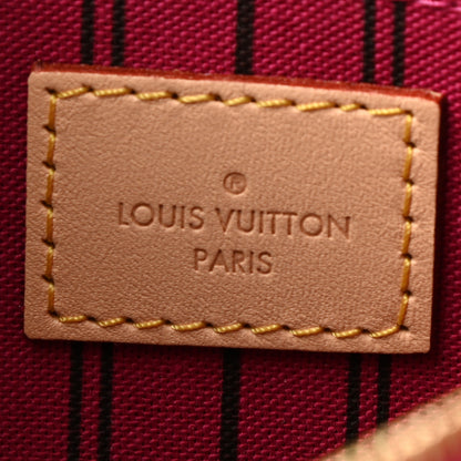 Louis Vuitton Monogram Neverfull MM GM Pochette Pivoine 6 of 7