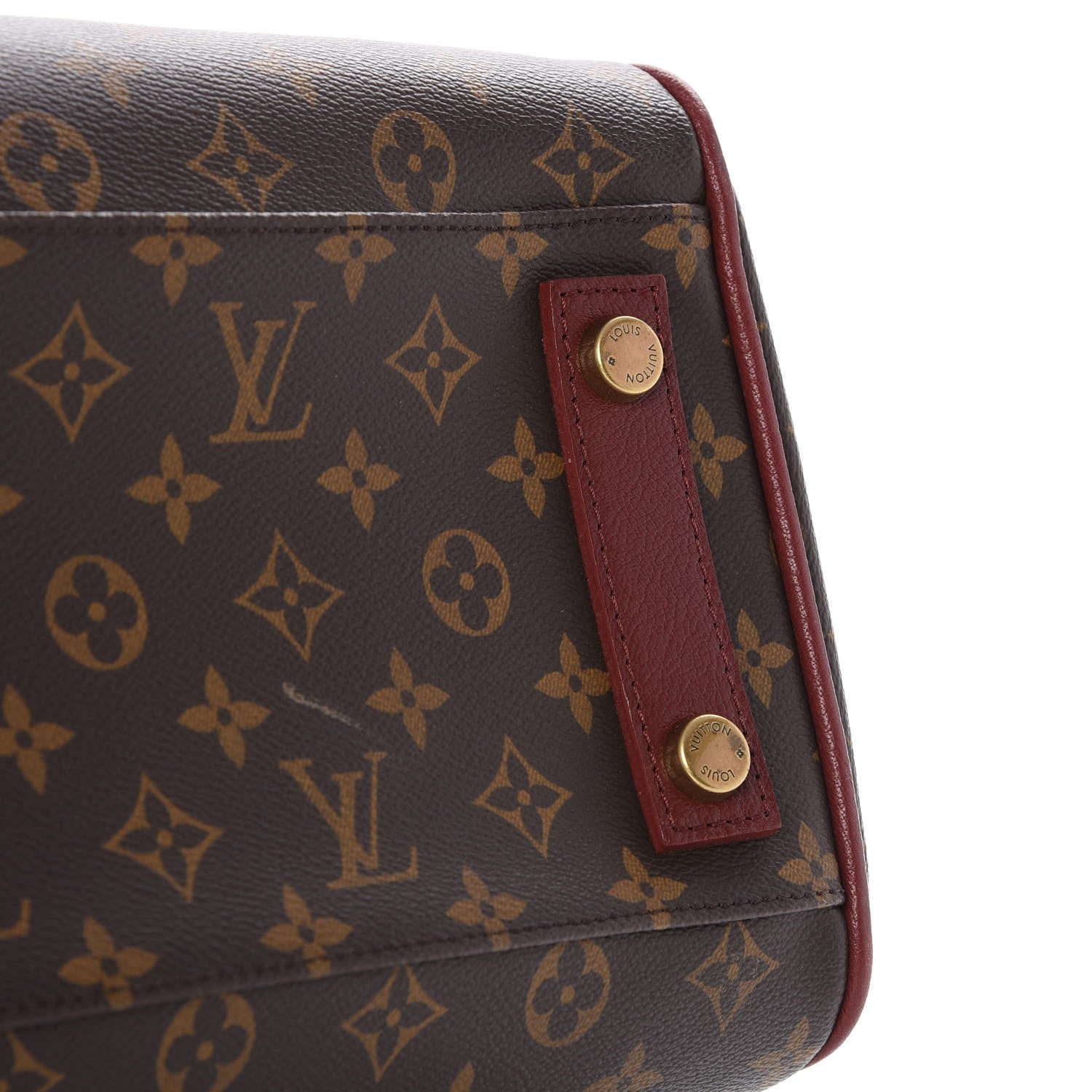 Louis Vuitton Monogram Golden Arrow Speedy Burgundy 9 of 9