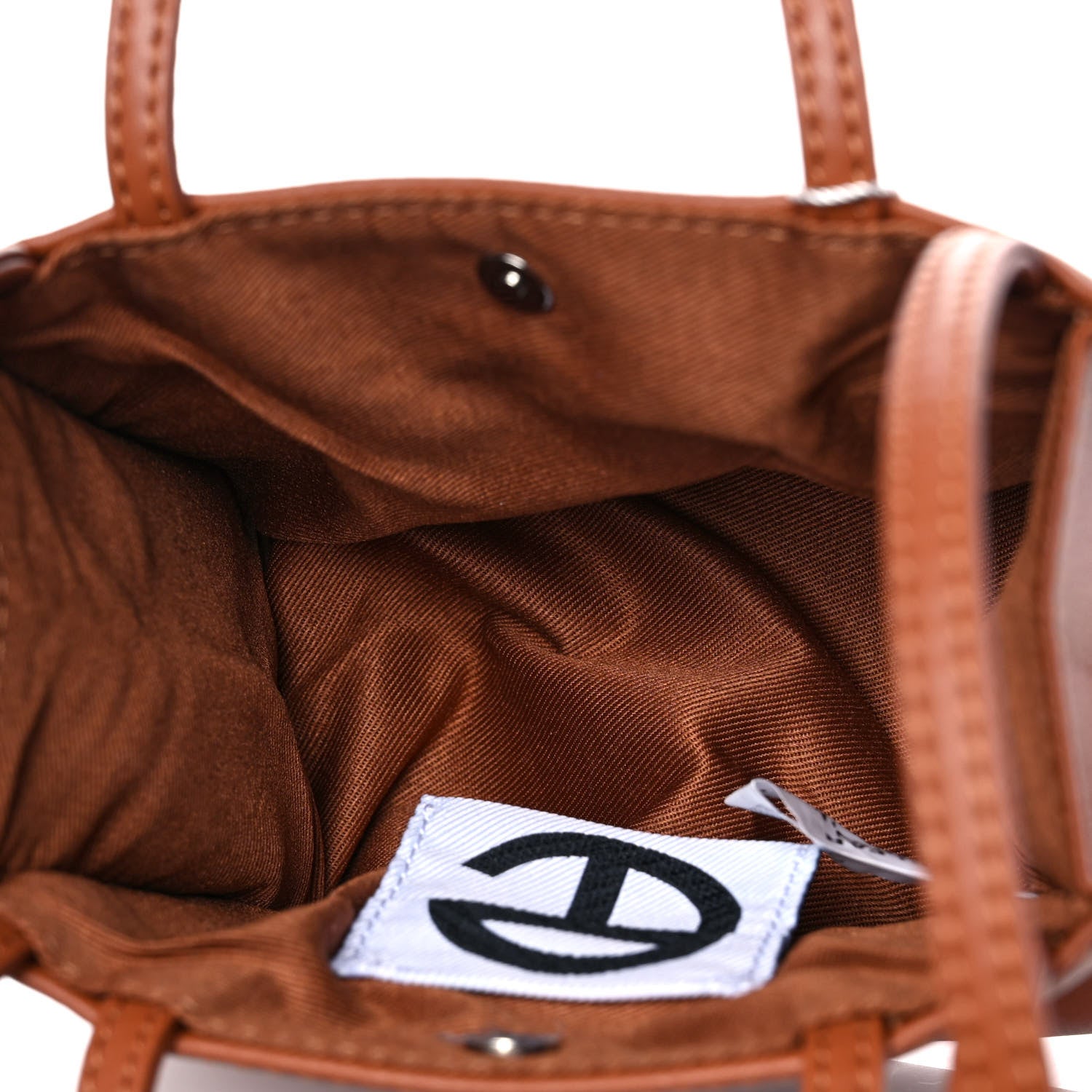 Telfar Vegan Leather Small Shopping Bag Tan 5 of 11