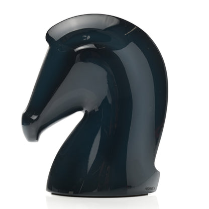 Hermes Porcelain Samarcande Paperweight Bleu Chrome 3 of 7