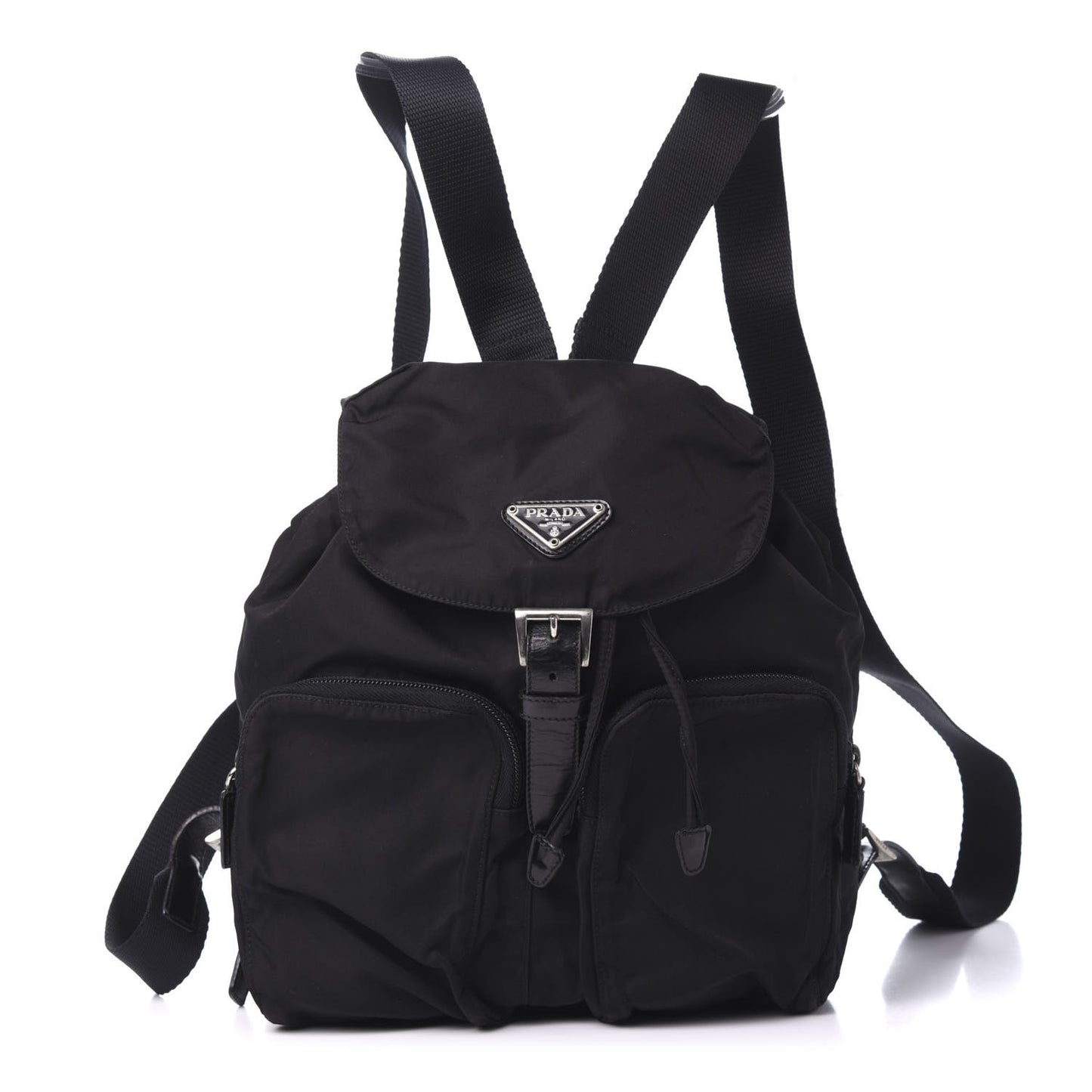 Tessuto Nylon Vela Small Backpack Black
