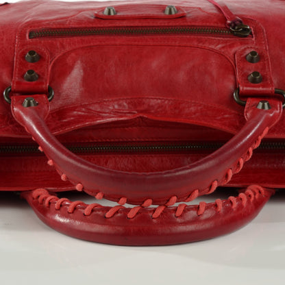 Balenciaga Chevre Classic Hardware City Rouge Vif 8 of 9