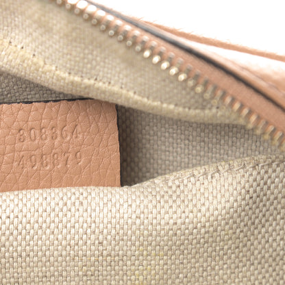 Gucci Pebbled Calfskin Small Soho Disco Bag Camelia 7 of 15