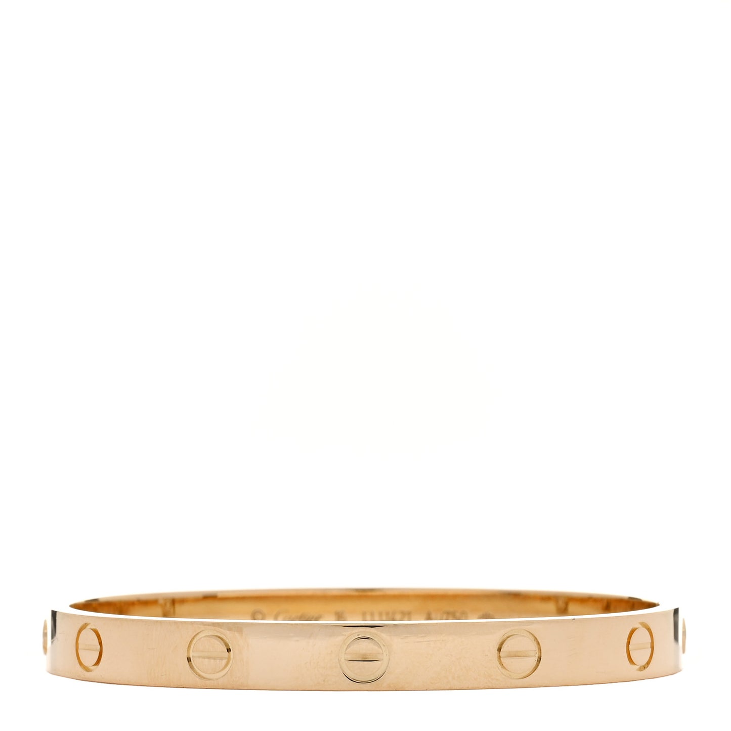 18K Yellow Gold LOVE Bracelet 16