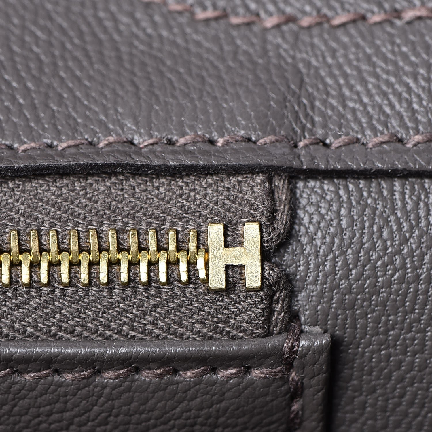 Hermes Togo Birkin 30 Etain 15 of 37