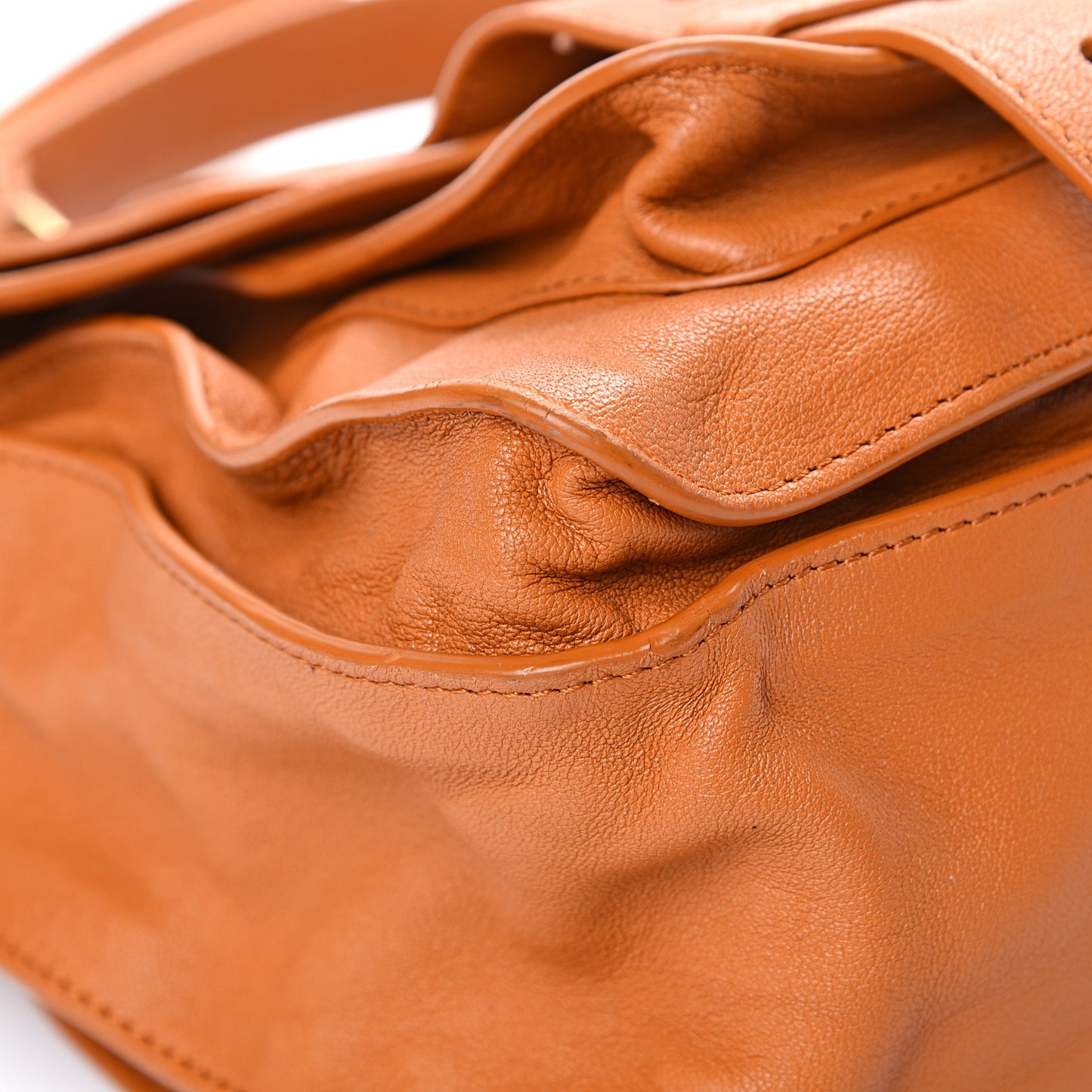 Lambskin Medium PS1 Satchel Saffron