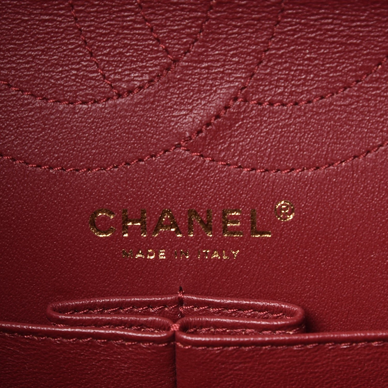 Chanel Aged Calfskin 2.55 Reissue 226 Flap Burgundy 6 of 8