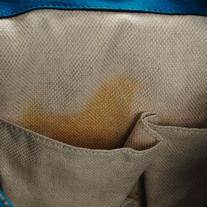 Gucci Vitello Range Medium Soho Chain Shoulder Bag Deep Cobalt 8 of 11