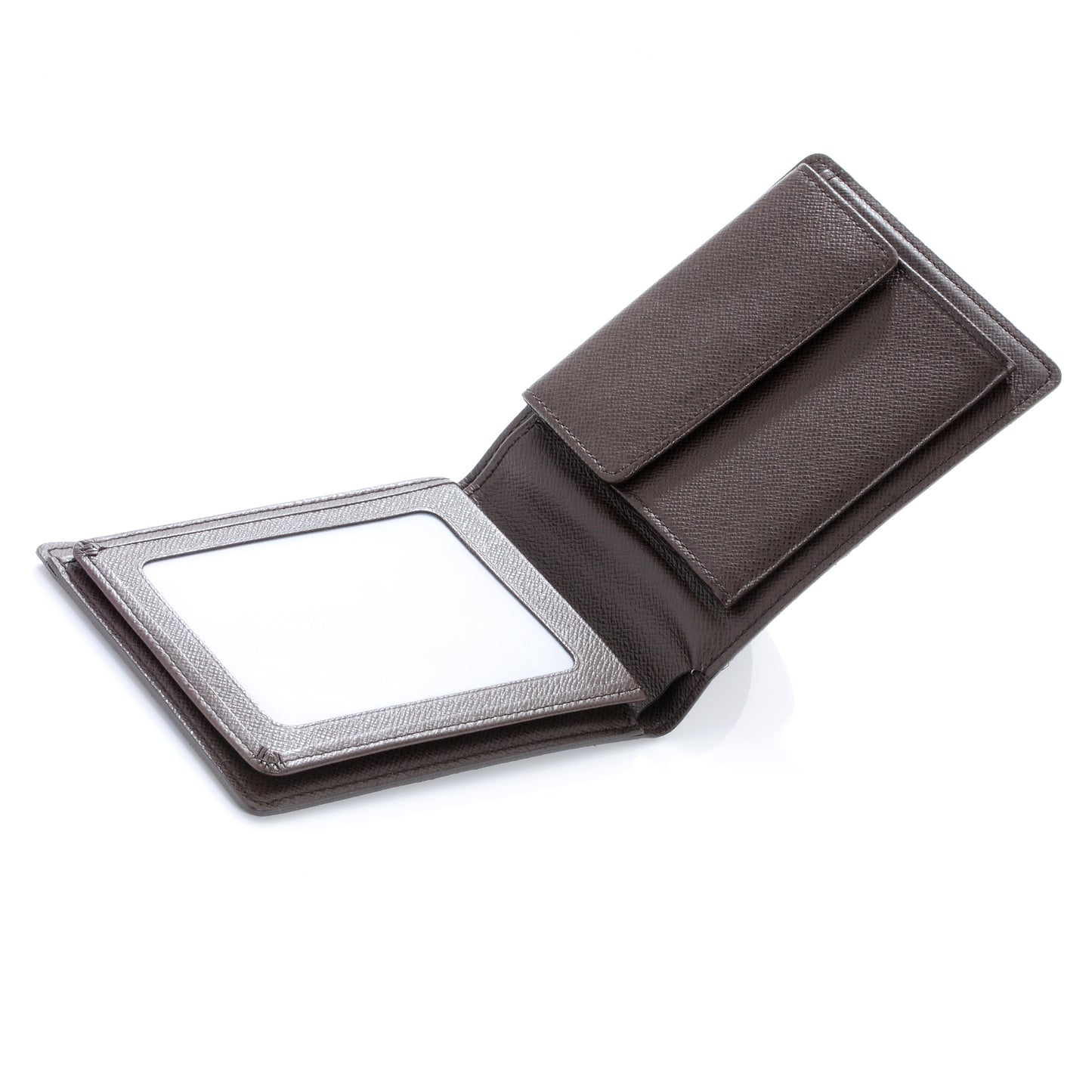 Damier Porte-Billets Mens Billfold Wallet w Coin Purse