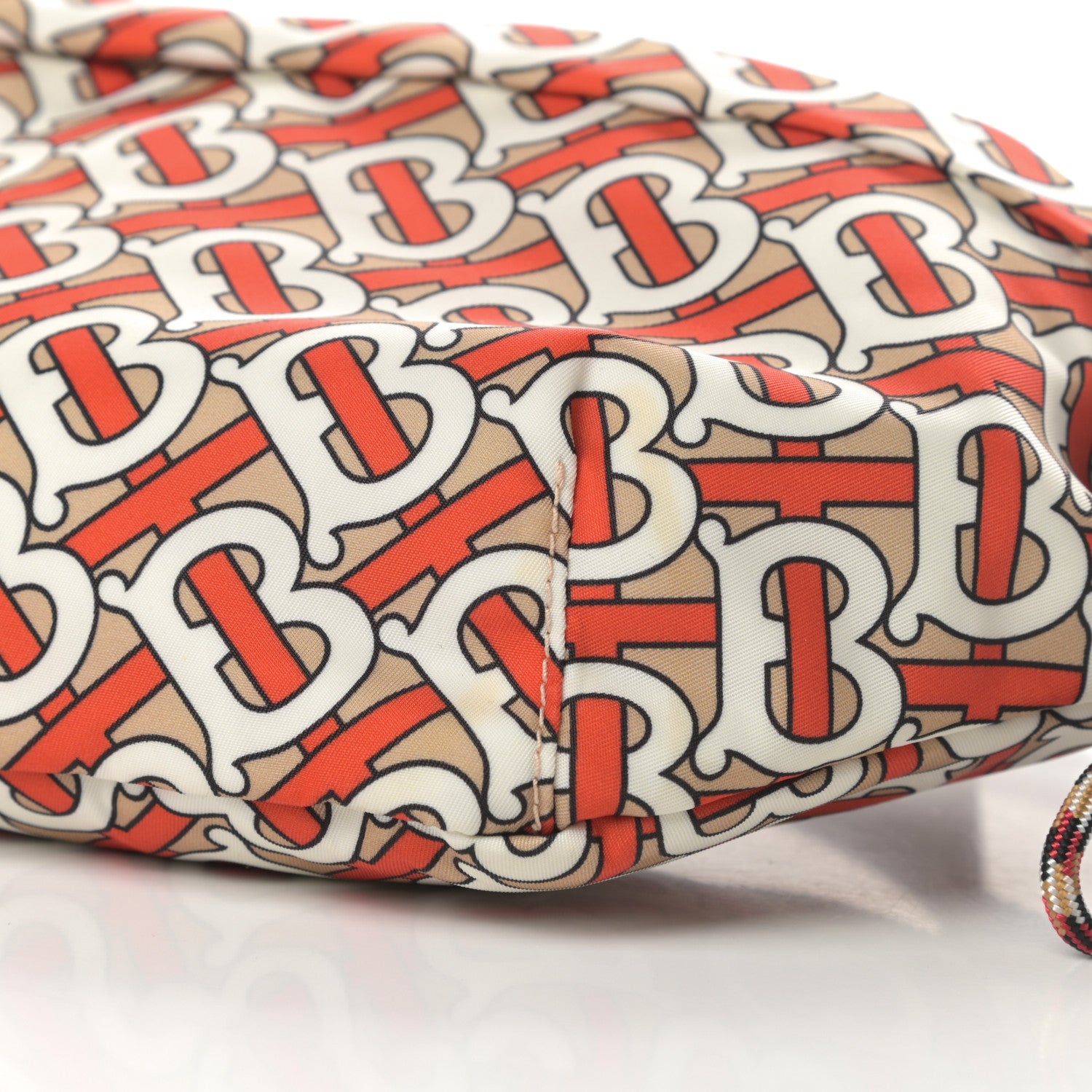 Burberry Nylon Monogram TB Sonny Bum Bag Vermillion 9 of 12