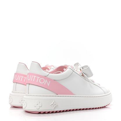 Louis Vuitton Time Out Bow Sneakers 41 White Pink 4 of 8