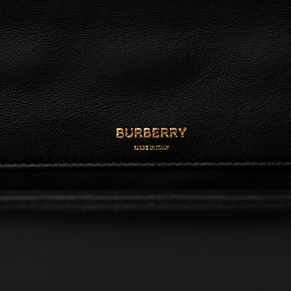 Burberry Lambskin Quilted Medium Lola Bag Black 7 of 9