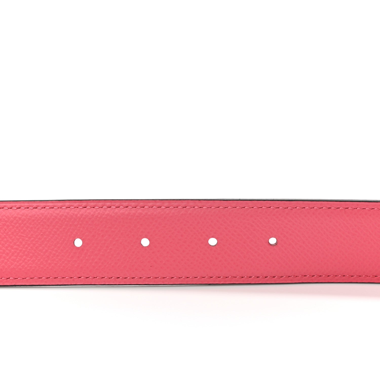 Hermes Epsom 24mm Belt Strap 90 Rose Azalee Rouge De Coeur 4 of 4